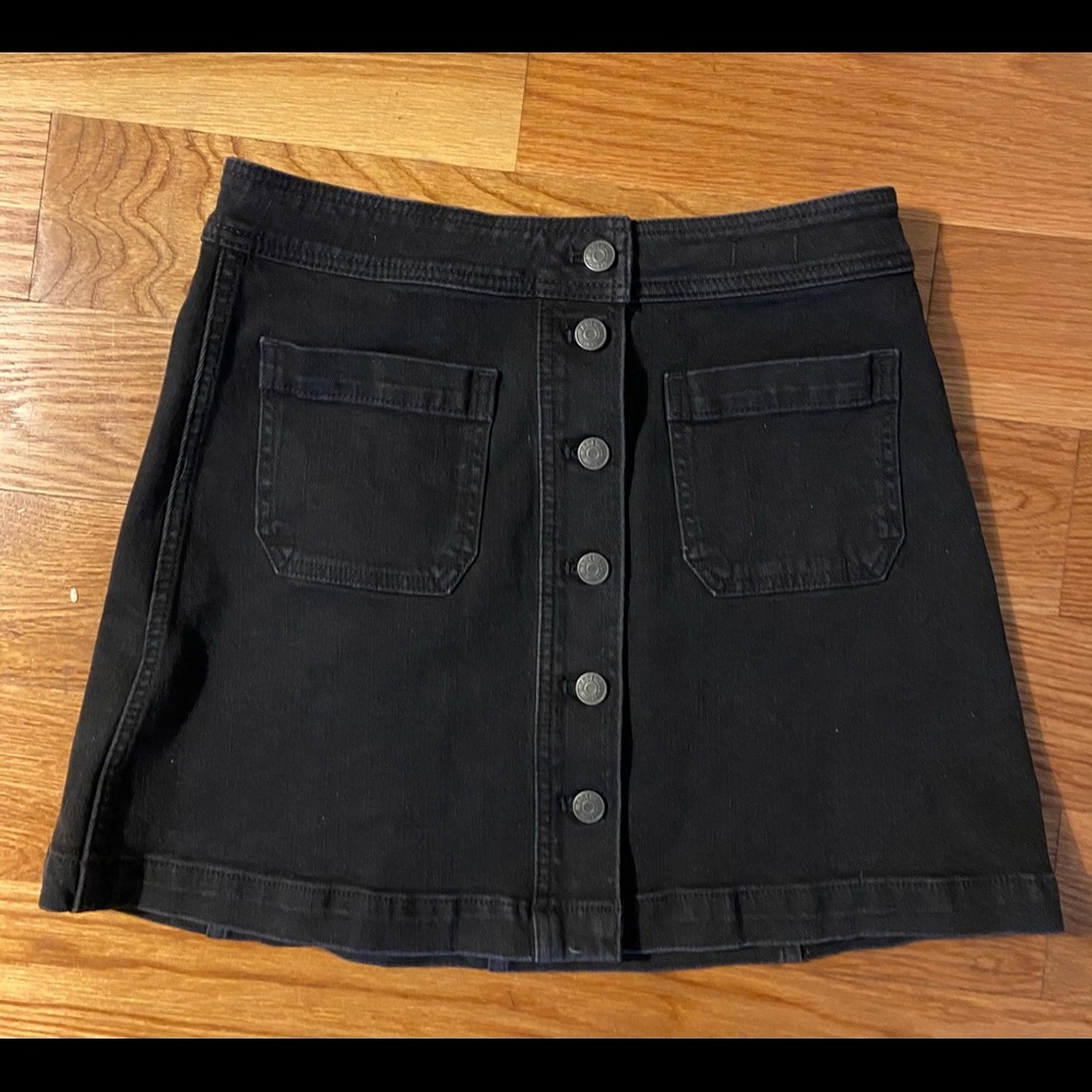 Madewell A-line mini skirt